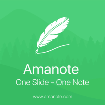Amanote: One Slide – One Note Avatar Amanote: One Slide - One Note
